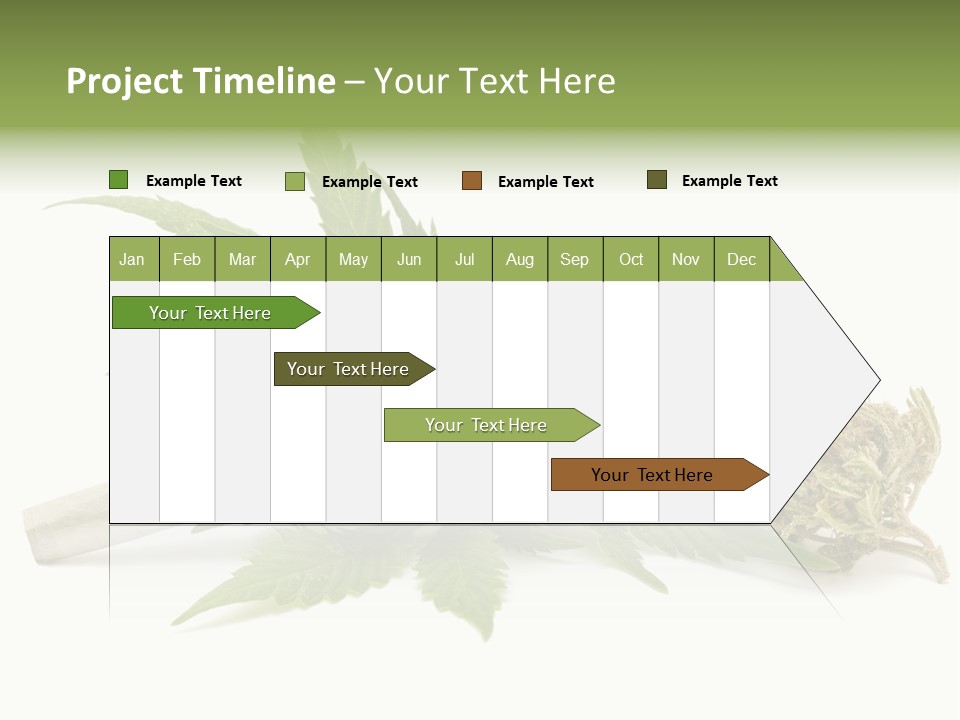 Marijuana Abuse Relaxing PowerPoint Template