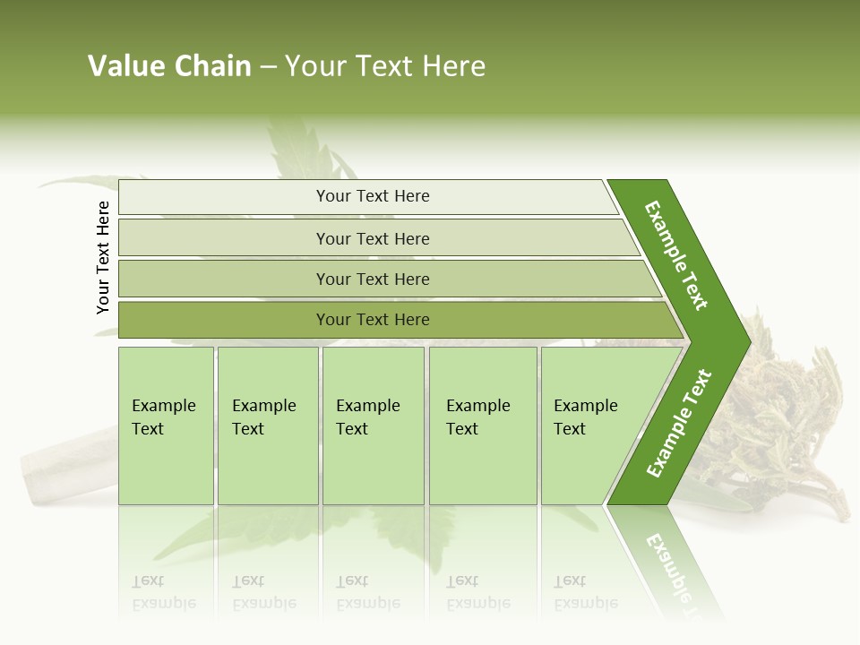 Marijuana Abuse Relaxing PowerPoint Template