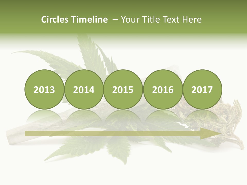 Marijuana Abuse Relaxing PowerPoint Template