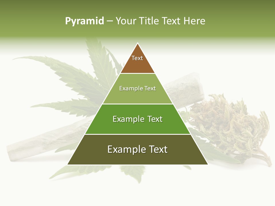 Marijuana Abuse Relaxing PowerPoint Template