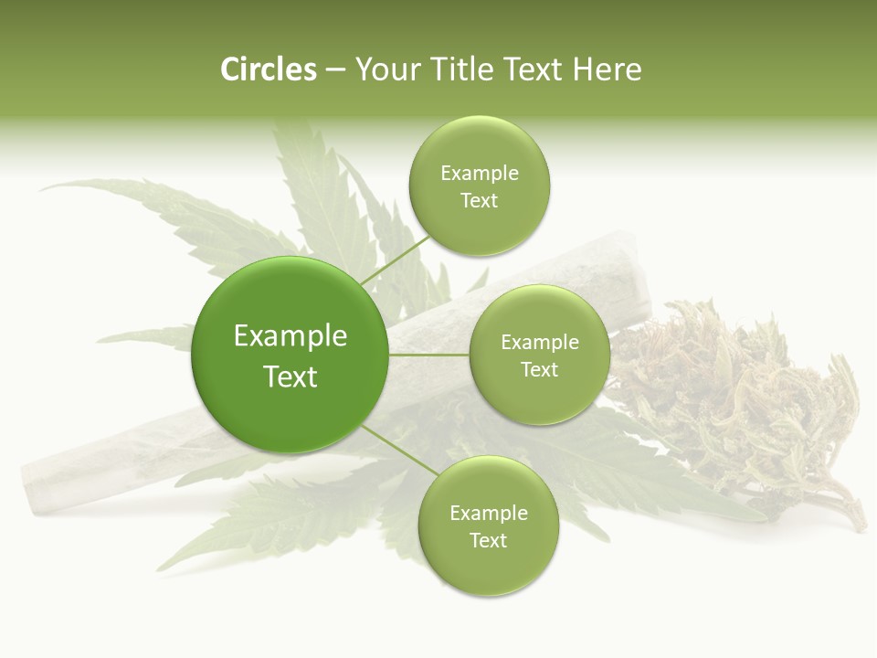 Marijuana Abuse Relaxing PowerPoint Template