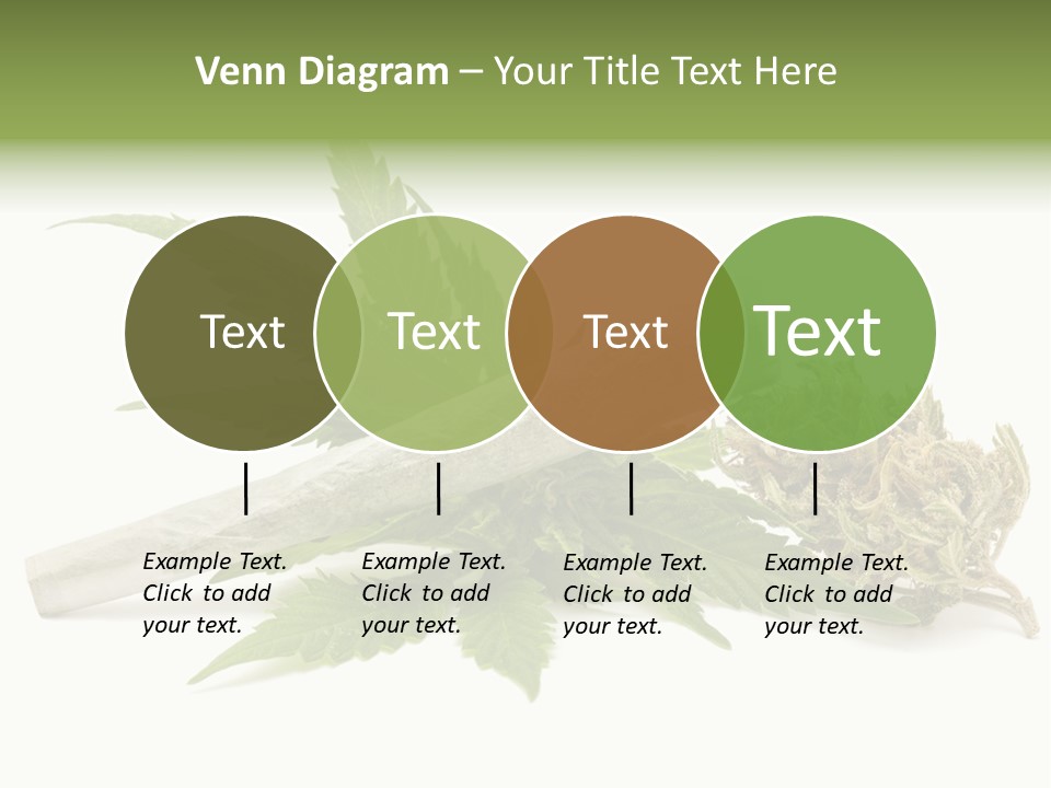 Marijuana Abuse Relaxing PowerPoint Template