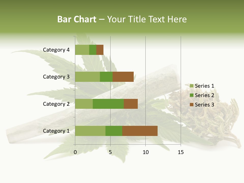 Marijuana Abuse Relaxing PowerPoint Template