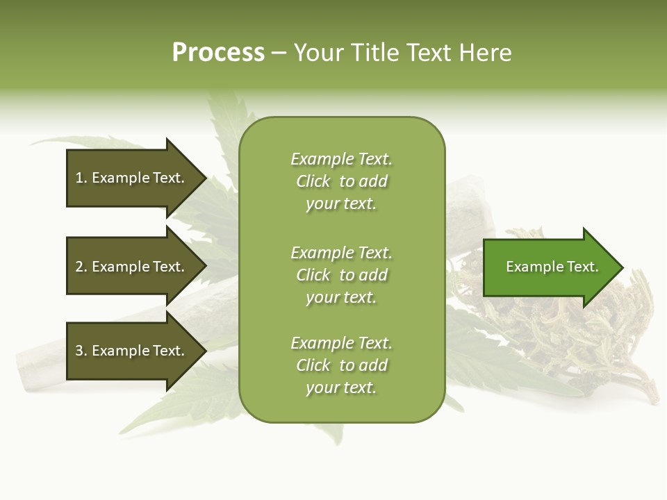 Marijuana Abuse Relaxing PowerPoint Template