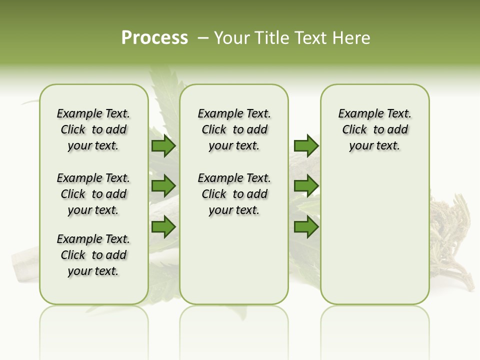 Marijuana Abuse Relaxing PowerPoint Template