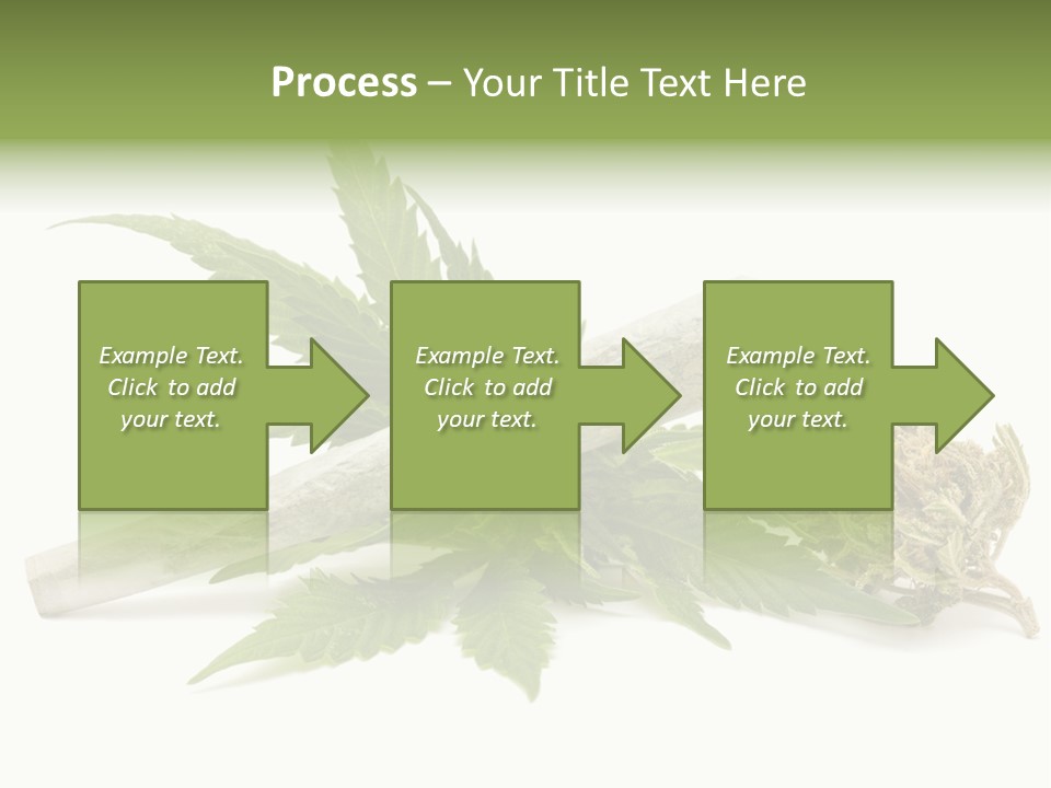 Marijuana Abuse Relaxing PowerPoint Template