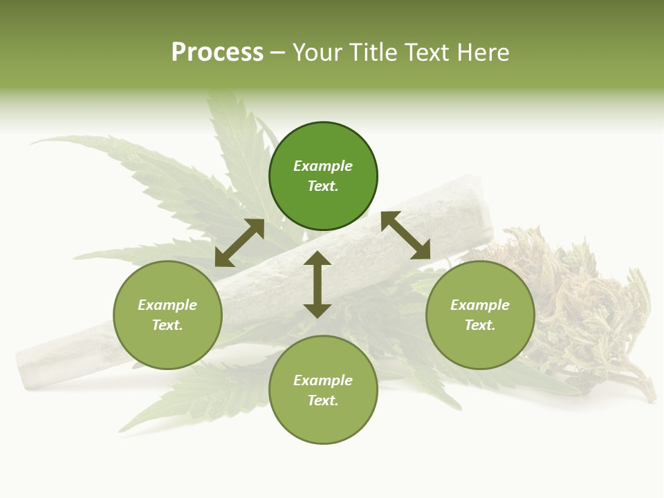 Marijuana Abuse Relaxing PowerPoint Template