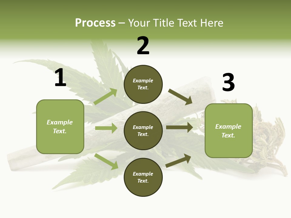 Marijuana Abuse Relaxing PowerPoint Template