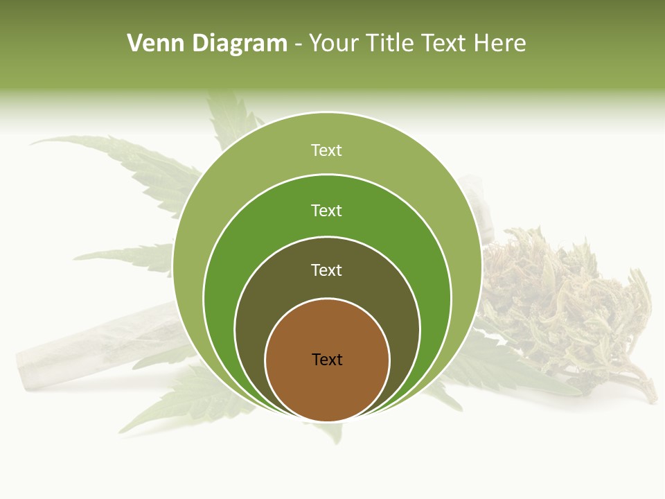 Marijuana Abuse Relaxing PowerPoint Template