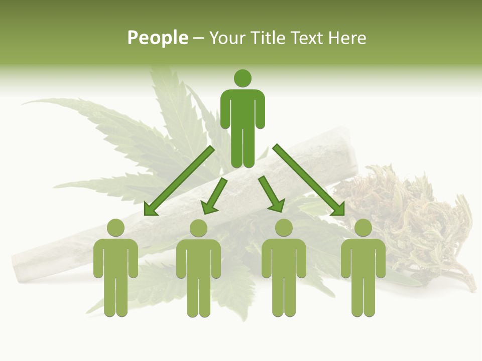 Marijuana Abuse Relaxing PowerPoint Template