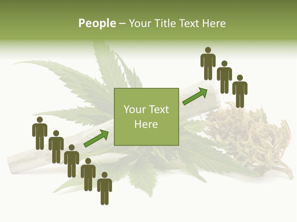 Marijuana Abuse Relaxing PowerPoint Template