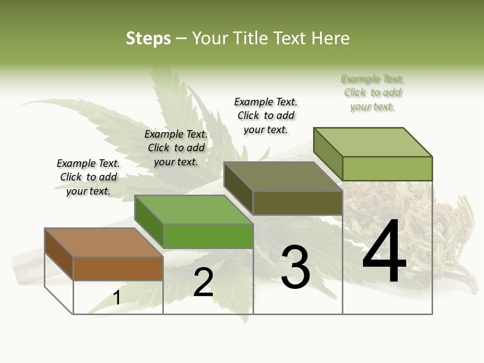 Marijuana Abuse Relaxing PowerPoint Template