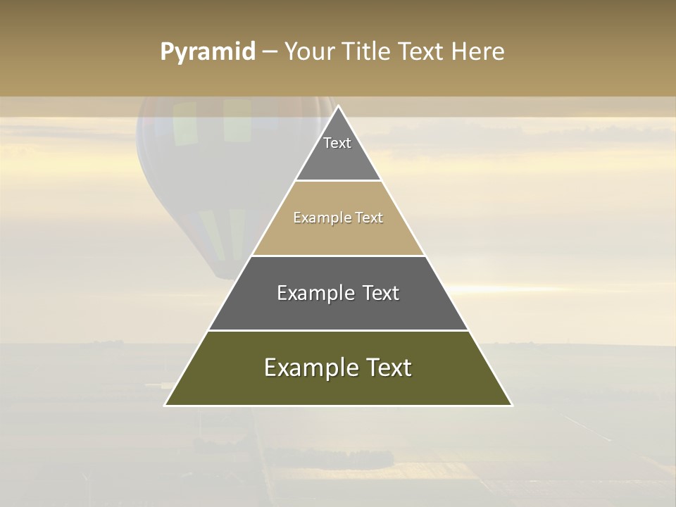 Tourism Striped Aerial PowerPoint Template