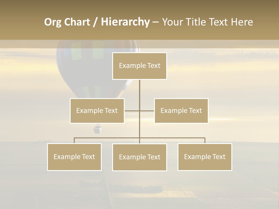 Tourism Striped Aerial PowerPoint Template