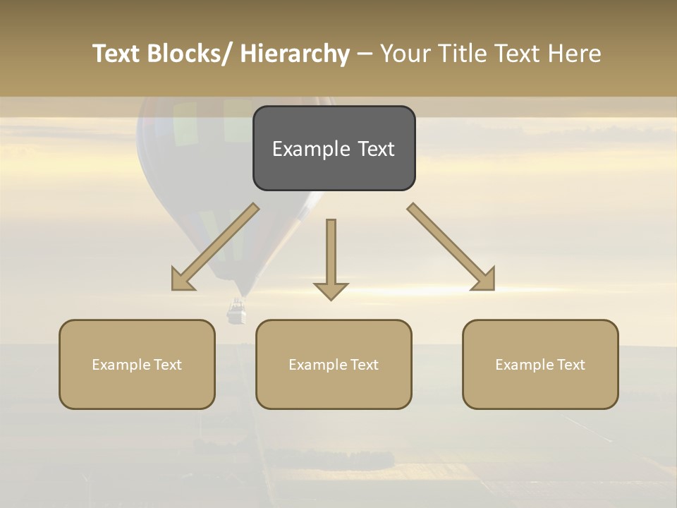 Tourism Striped Aerial PowerPoint Template