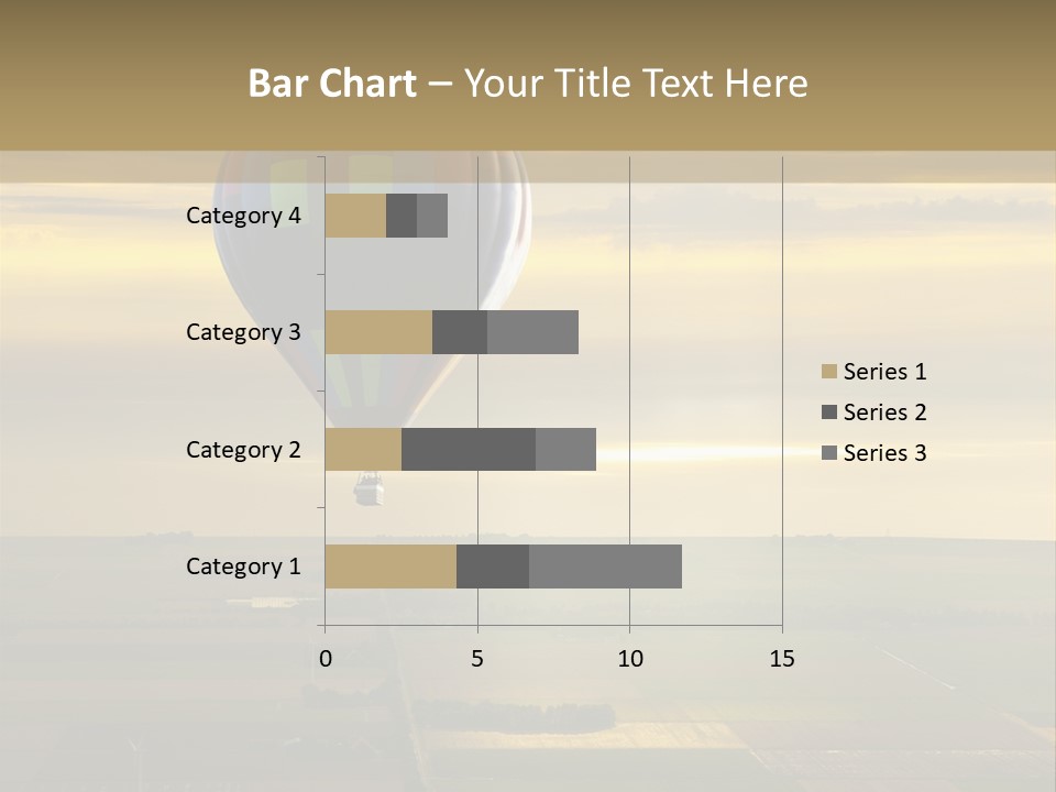 Tourism Striped Aerial PowerPoint Template