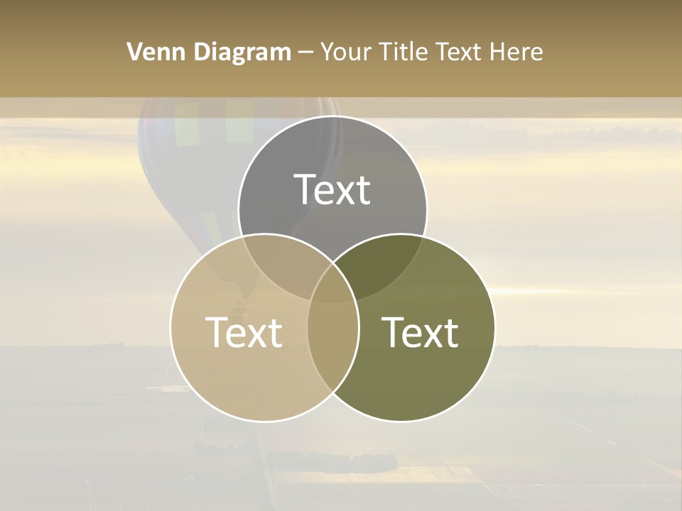 Tourism Striped Aerial PowerPoint Template