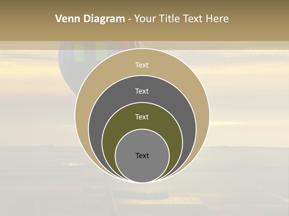 Tourism Striped Aerial PowerPoint Template