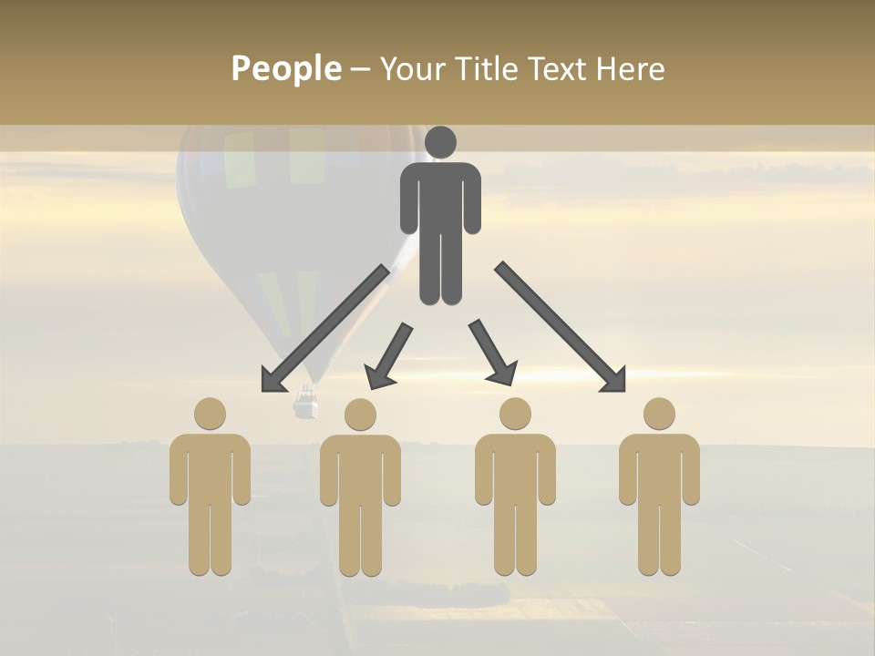 Tourism Striped Aerial PowerPoint Template