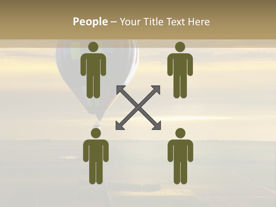 Tourism Striped Aerial PowerPoint Template