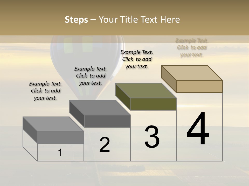Tourism Striped Aerial PowerPoint Template