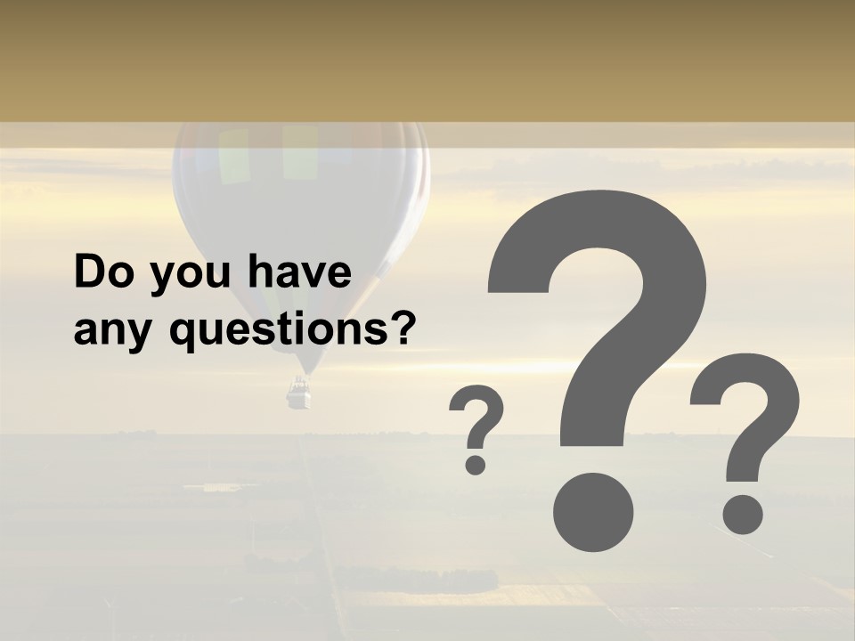 Tourism Striped Aerial PowerPoint Template