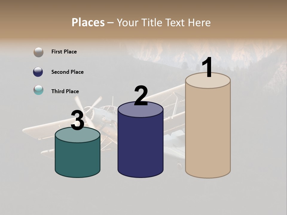 Airforce Veteran Aircraft PowerPoint Template