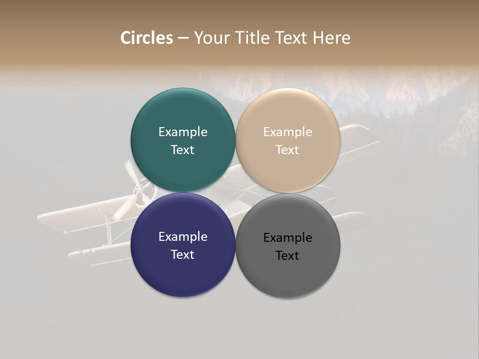 Airforce Veteran Aircraft PowerPoint Template