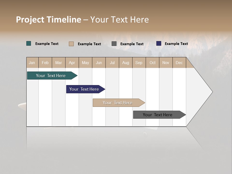 Airforce Veteran Aircraft PowerPoint Template