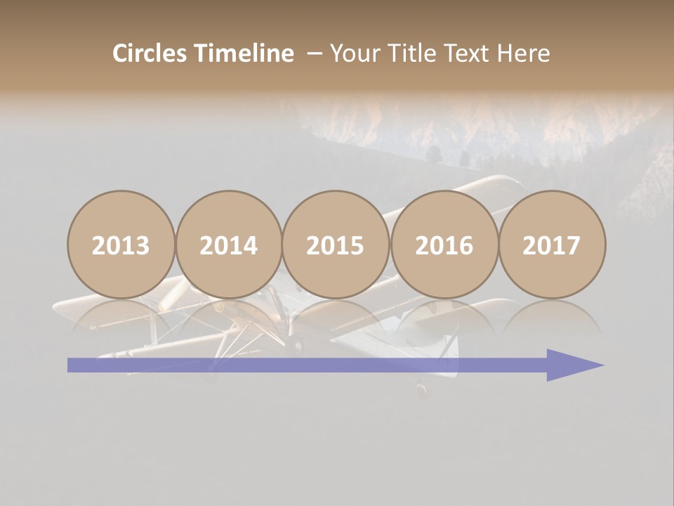 Airforce Veteran Aircraft PowerPoint Template