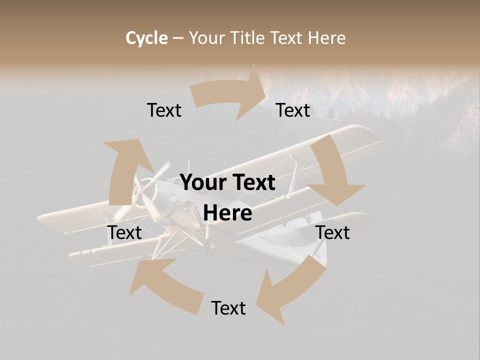 Airforce Veteran Aircraft PowerPoint Template