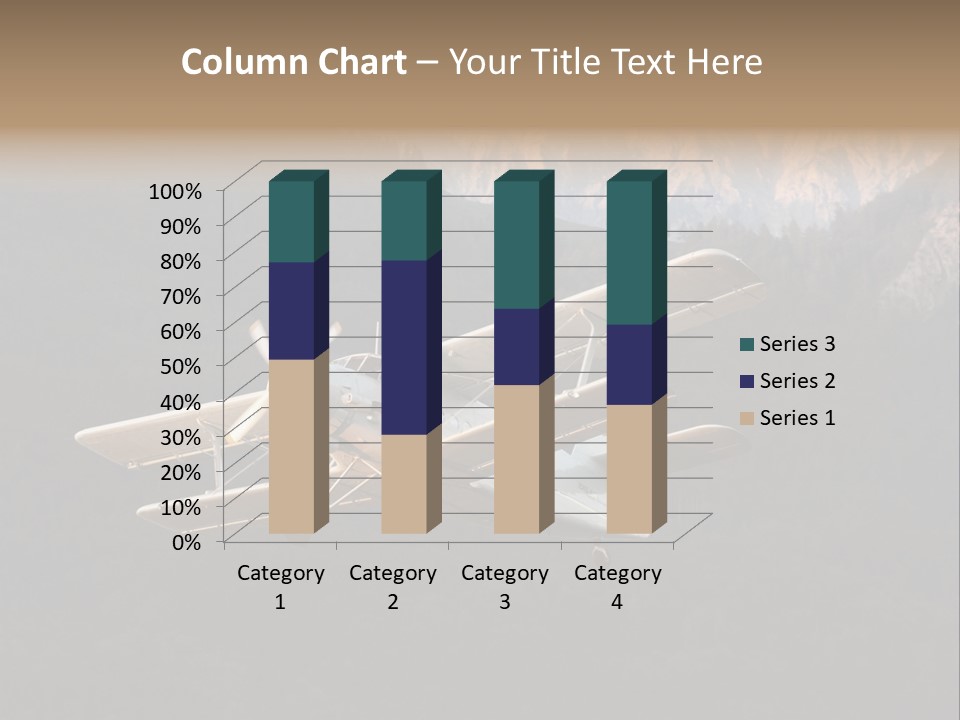 Airforce Veteran Aircraft PowerPoint Template