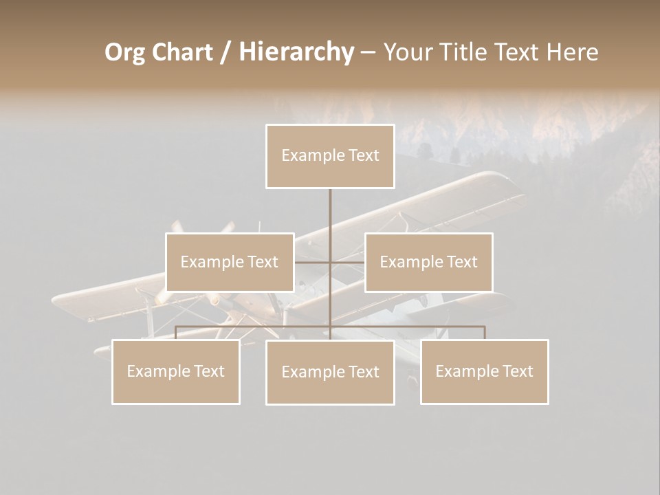 Airforce Veteran Aircraft PowerPoint Template