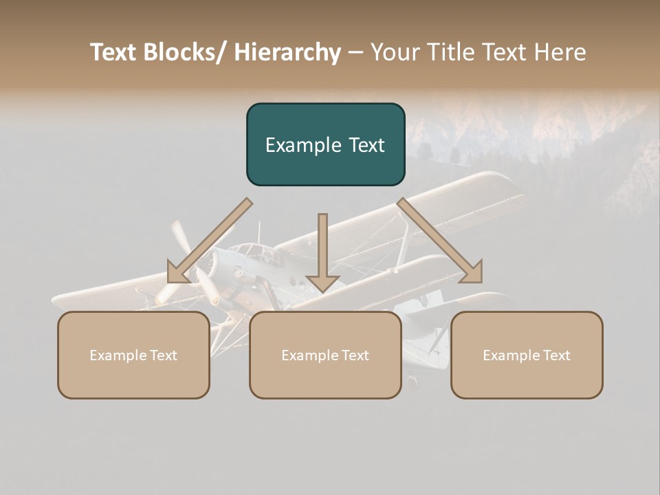 Airforce Veteran Aircraft PowerPoint Template