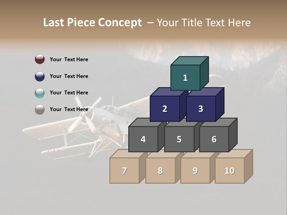 Airforce Veteran Aircraft PowerPoint Template