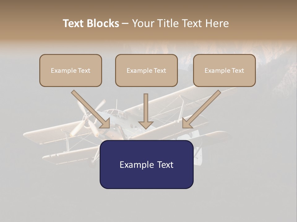 Airforce Veteran Aircraft PowerPoint Template