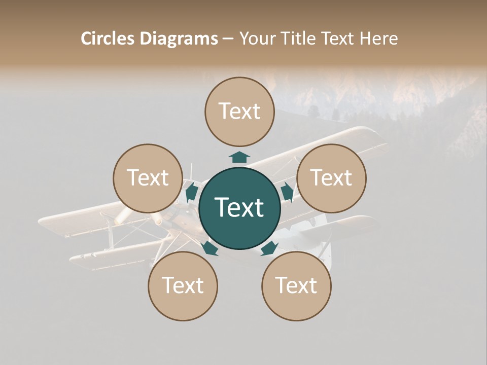 Airforce Veteran Aircraft PowerPoint Template