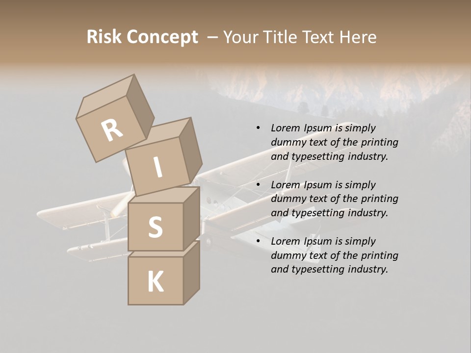 Airforce Veteran Aircraft PowerPoint Template