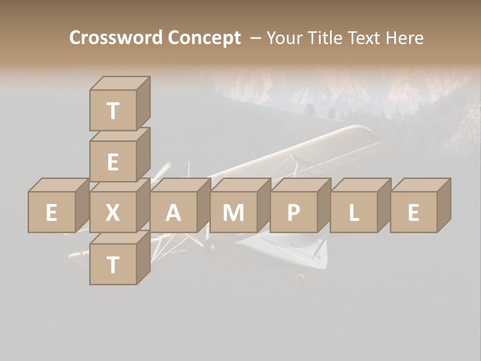 Airforce Veteran Aircraft PowerPoint Template