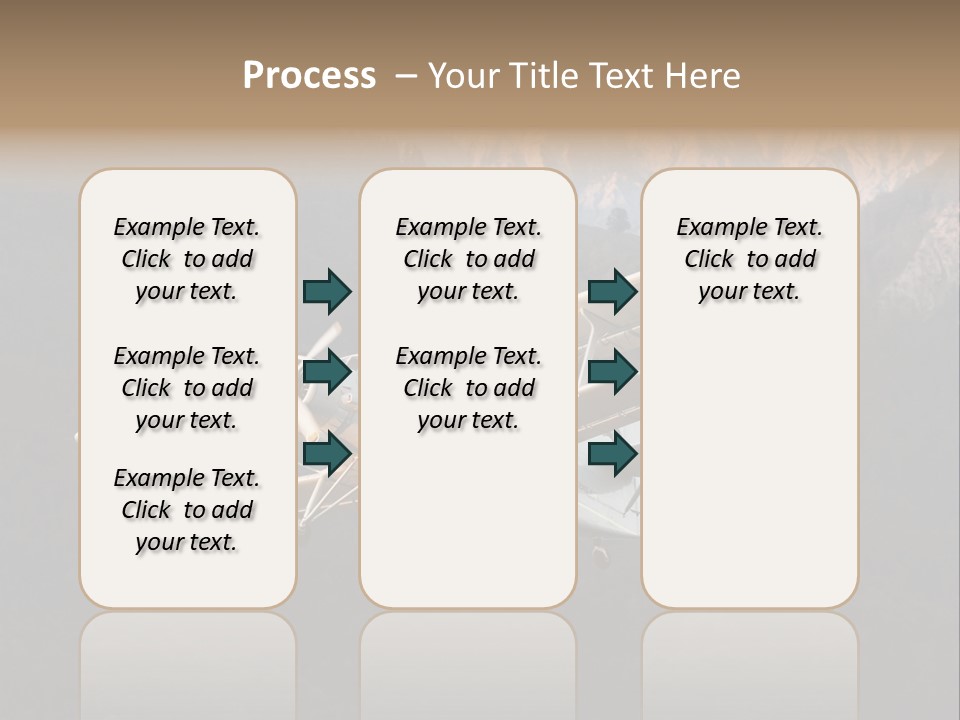 Airforce Veteran Aircraft PowerPoint Template