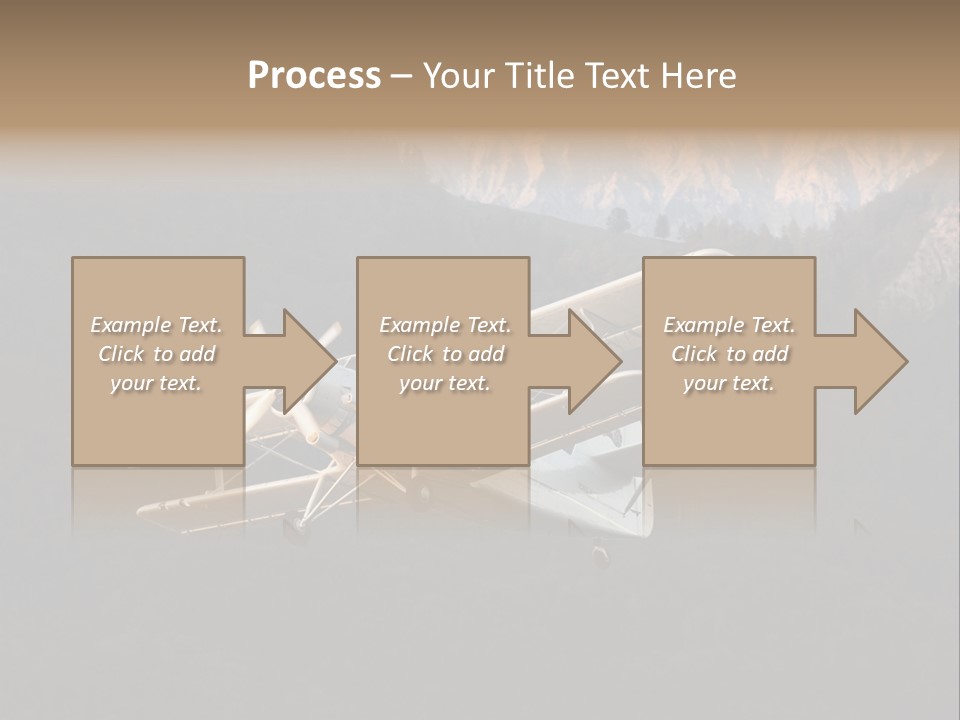 Airforce Veteran Aircraft PowerPoint Template