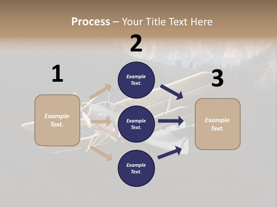 Airforce Veteran Aircraft PowerPoint Template