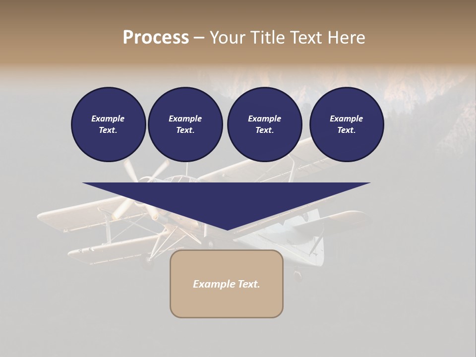 Airforce Veteran Aircraft PowerPoint Template