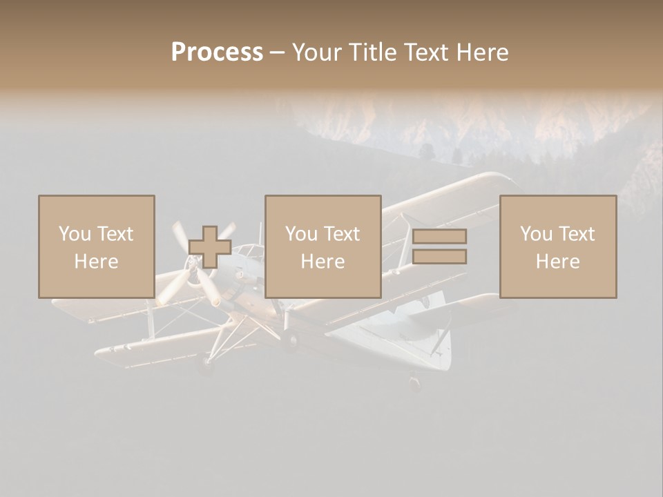 Airforce Veteran Aircraft PowerPoint Template