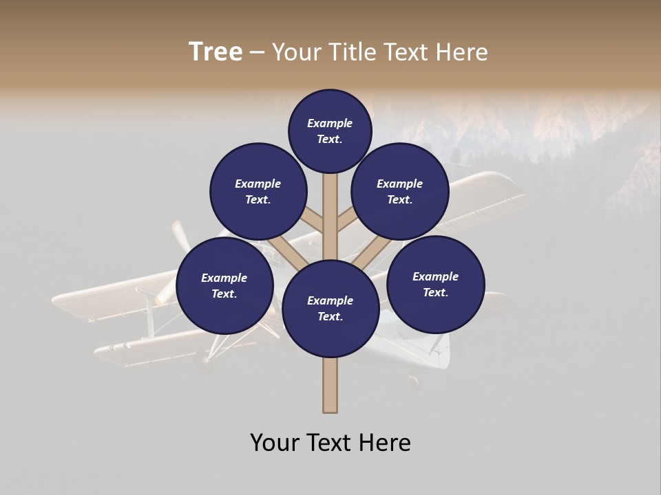 Airforce Veteran Aircraft PowerPoint Template