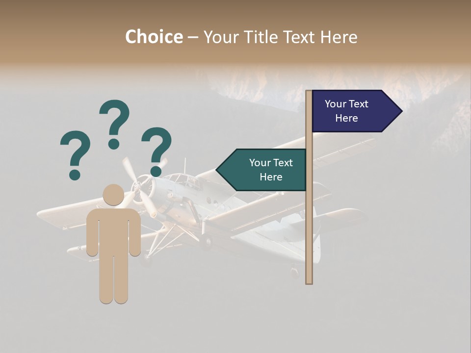 Airforce Veteran Aircraft PowerPoint Template