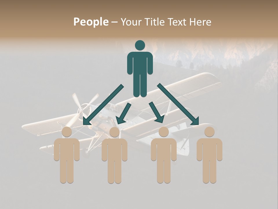 Airforce Veteran Aircraft PowerPoint Template