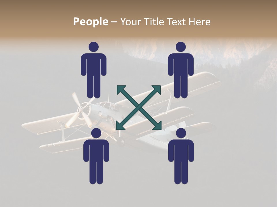 Airforce Veteran Aircraft PowerPoint Template