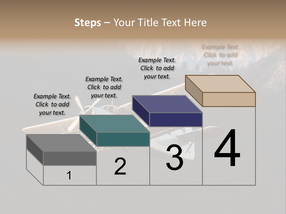 Airforce Veteran Aircraft PowerPoint Template