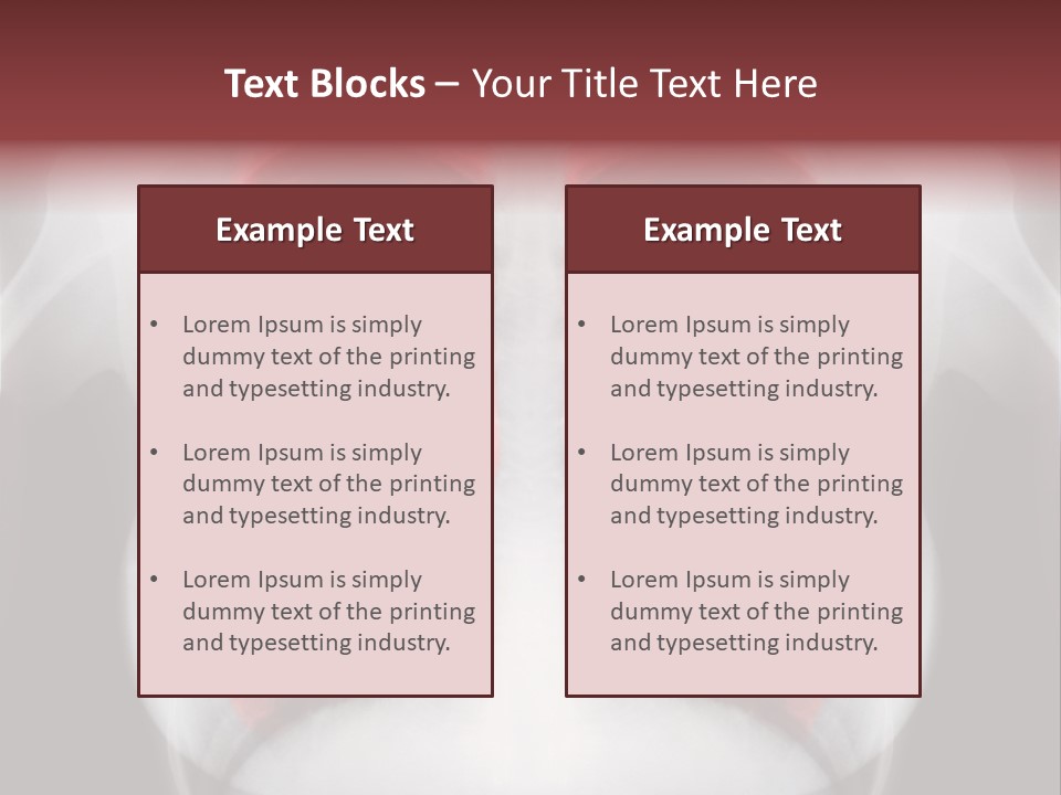 Exam Bronchitis Pulmonary PowerPoint Template